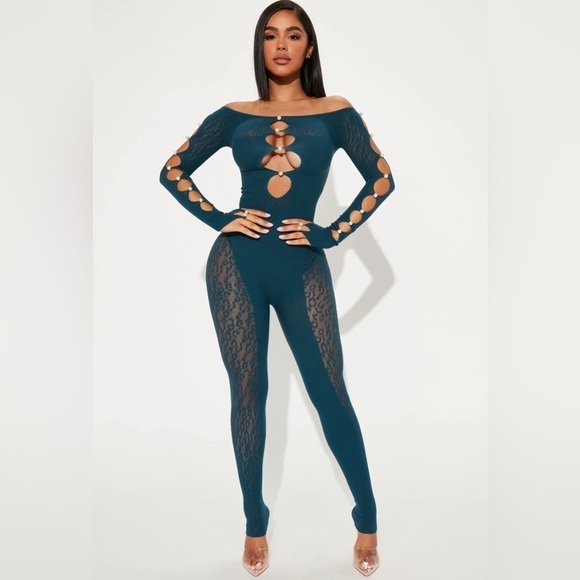 Fashion Nova Pants - Fashion Nova Seamless Jumpsuit